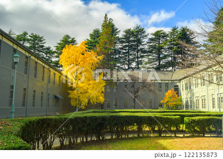 【あがたの森文化会館】秋のあがたの森公園【旧制松本高等学校】 122135873