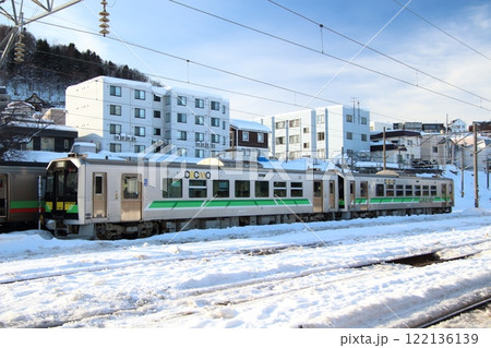 冬の函館本線H100形(山線区間:長万部⇔小樽) 冬の函館本線H100形(山線区間:長万部⇔小樽) 122136139