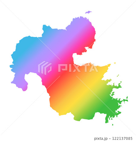 大分県地図 大分県地図 122137085