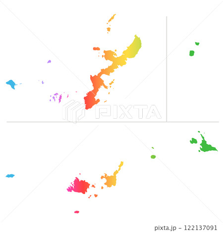沖縄県地図 沖縄県地図 122137091