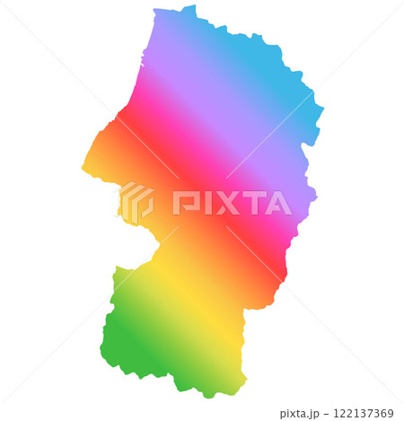 山形県地図 122137369