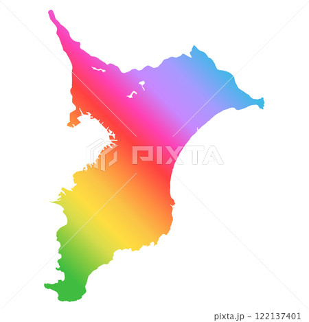 千葉県地図 千葉県地図 122137401