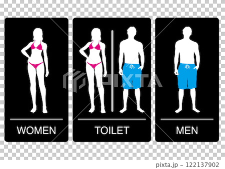 トイレマーク 122137902