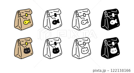 cat food vector fish icon package paper bag kitten face calico head neko pet cartoon character munchkin illustration symbol clip art isolated design cat food vector fish icon package paper bag kitten face calico head neko pet cartoon character munchkin illustration symbol clip art isolated design 122138166