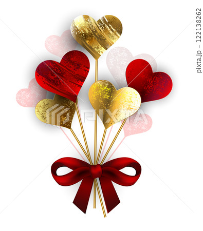 Bouquet of valentines 122138262