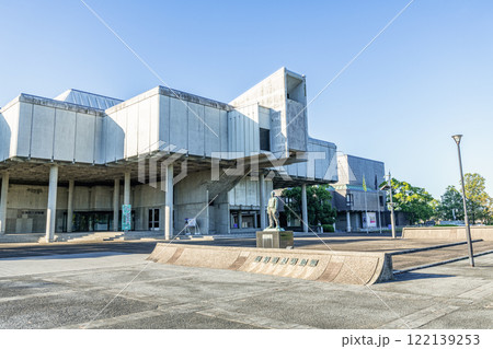 佐賀県佐賀市 快晴の佐賀県立博物館 佐賀県佐賀市 快晴の佐賀県立博物館 122139253