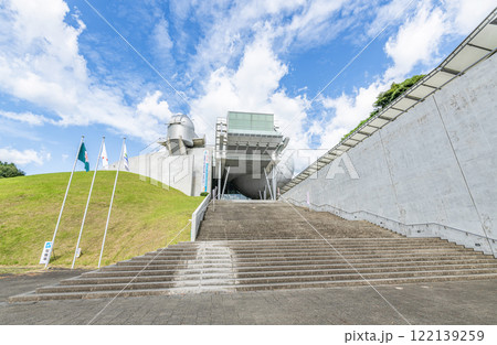 佐賀県武雄市 晴天の佐賀県立宇宙科学館ゆめぎんが 佐賀県武雄市 晴天の佐賀県立宇宙科学館ゆめぎんが 122139259