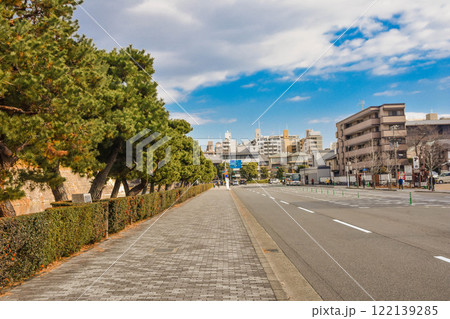 京都市中京区 二条城周辺の街並み 京都市中京区 二条城周辺の街並み 122139285