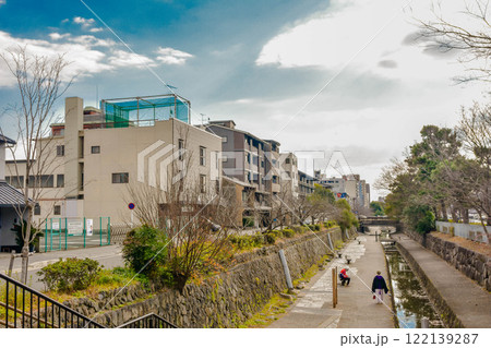 京都市中京区 二条城周辺の街並み 京都市中京区 二条城周辺の街並み 122139287