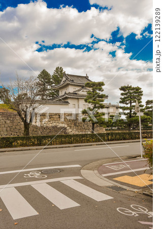 京都市中京区 二条城周辺の街並み 京都市中京区 二条城周辺の街並み 122139289