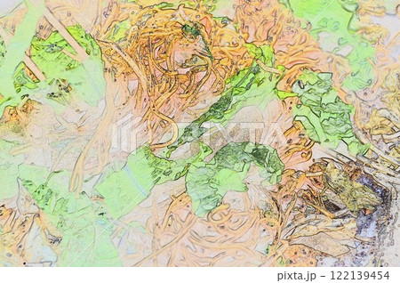 CG画像イラスト日本で完成された日本食焼きそば6 CG画像イラスト日本で完成された日本食焼きそば6 122139454
