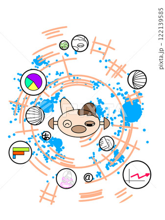 AIのイメージイラスト 122139585