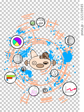 AIのイメージイラスト 122139585