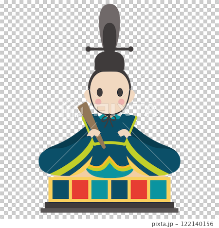 Hina doll_male doll vector illustration Hina doll_male doll vector illustration 122140156