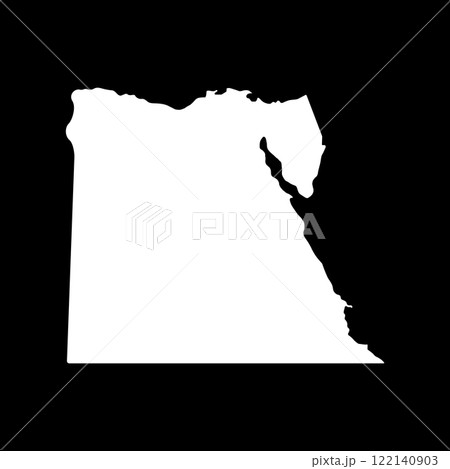 Egypt Map Icon Egypt Map Icon 122140903