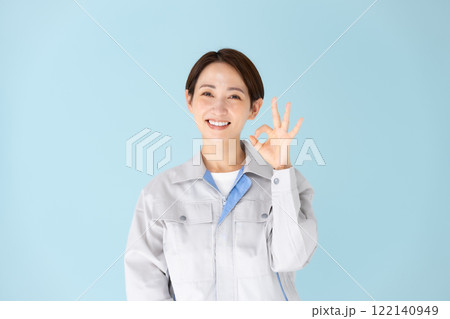女性 作業着 OK 女性 作業着 OK 122140949
