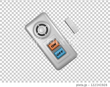 Crime prevention image (window security buzzer/window security alarm) Transparent material 122141928