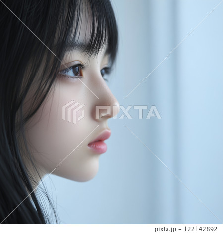 若い日本人女性のポートレート 若い日本人女性のポートレート 122142892