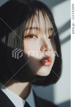 若い日本人女性のポートレート 若い日本人女性のポートレート 122142894