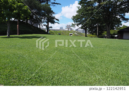 宇都宮城址公園の全景【栃木県宇都宮市】 宇都宮城址公園の全景【栃木県宇都宮市】 122142951