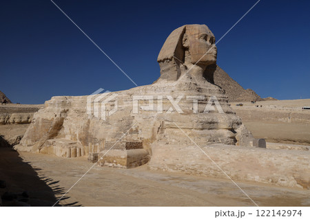 エジプトの世界遺産スフィンクス 122142974