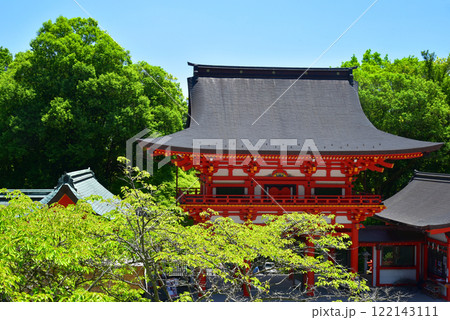 滋賀大津 近江神宮の楼門 滋賀大津 近江神宮の楼門 122143111