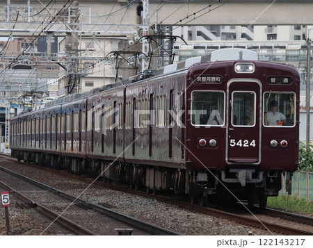 阪急5300系 普通 京都河原町ゆき 南茨木～茨木市 (5324) 122143217