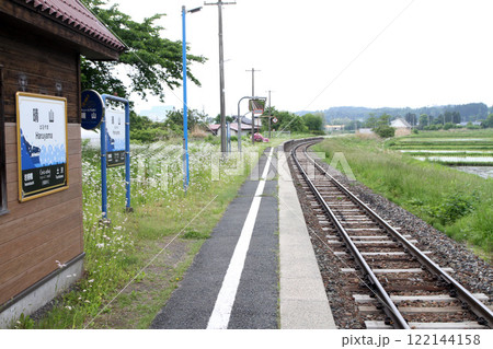晴山駅 JR晴山駅 はるやま Haruyama Ĉeriz-arboj チェリーズ・アルボイ:桜並木 晴山駅 JR晴山駅 はるやま Haruyama Ĉeriz-arboj チェリーズ・アルボイ:桜並木 122144158
