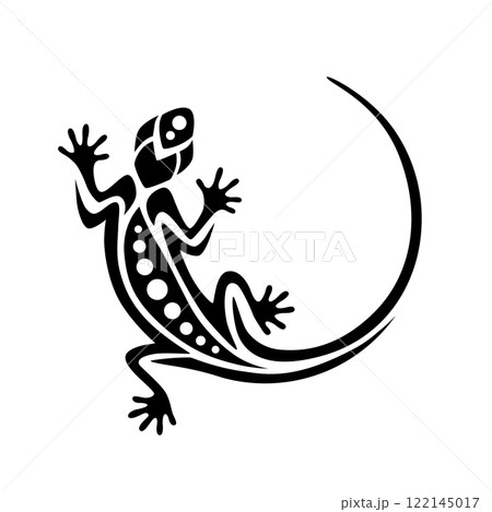 lizard vector tattoo design ,lizard illustration lizard vector tattoo design ,lizard illustration 122145017