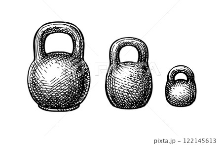 Antique weights ink sketches 122145613