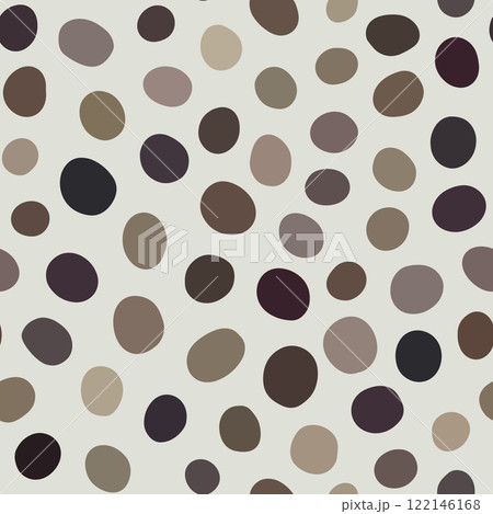 Hand Drawn Pebble Dot Pattern in Neutral Tones Hand Drawn Pebble Dot Pattern in Neutral Tones 122146168