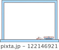 シンプルな黒板のフレーム1 122146921