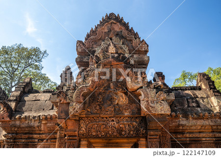 世界遺産　バンテアイ・スレイ寺院　(カンボジア) 122147109