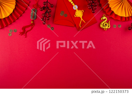 Chinese new year concept. Lunar year of snake Chinese new year concept. Lunar year of snake 122150373