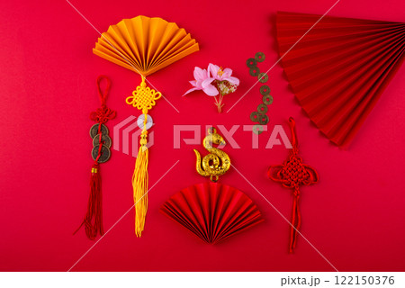 Chinese new year concept. Lunar year of snake Chinese new year concept. Lunar year of snake 122150376