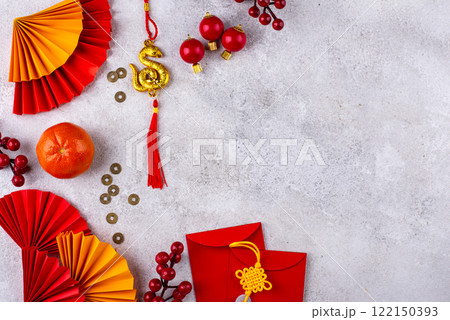 2025 Chinese new year of snake concept 122150393