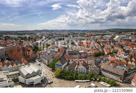 city from the top of Ulm Minster  122150960