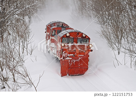 宗谷本線　智恵文－日進　JR北海道　DE15-1546（旭川） 122151753