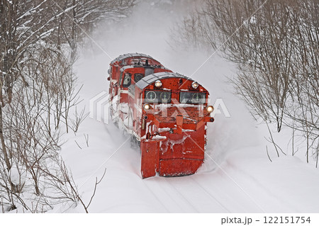 宗谷本線　智恵文－日進　JR北海道　DE15-1546（旭川） 122151754