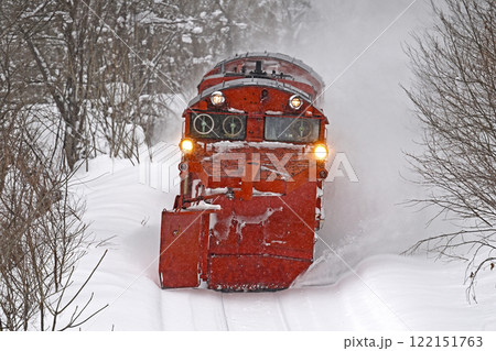 宗谷本線　智恵文－日進　JR北海道　DE15-1546（旭川） 122151763