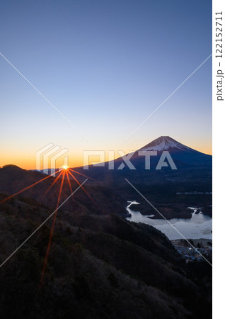 三方分山付近から見る富士山と御来光 122152711
