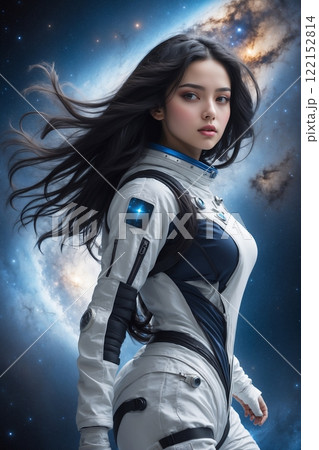 宇宙服の美女 122152814