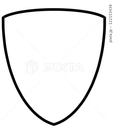 盾シールド風のフレーム 盾シールド風のフレーム 122153439