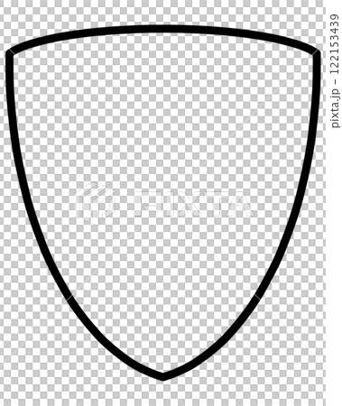 盾シールド風のフレーム 盾シールド風のフレーム 122153439