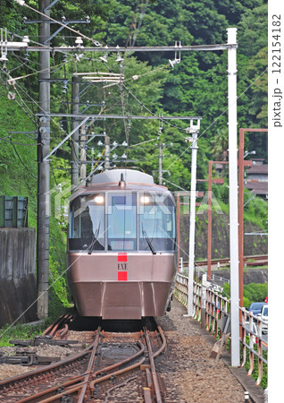 箱根登山鉄道　箱根湯本　小田急　30000形　はこね　EXE 122154182