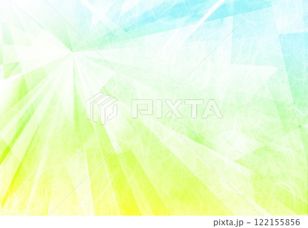 虹色の幾何学模様和紙 122155856