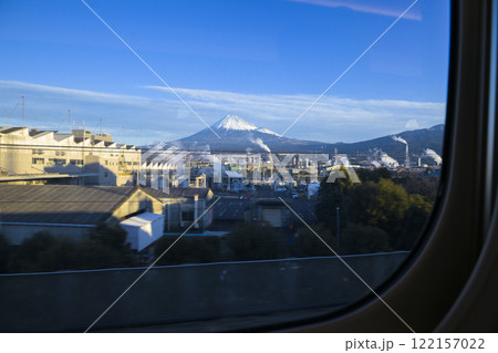 富士山　新幹線車窓 122157022