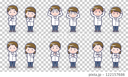 Pharmacist Male and Female 05 Pharmacist Male and Female 05 122157686