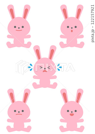 かわいいうさぎのパターン 122157921