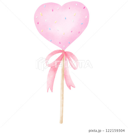 pink heart shaped lollipop pink heart shaped lollipop 122159304
